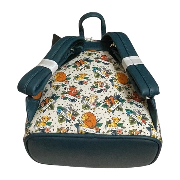 NEW Loungefly Exclusive Disney Lion King Tattoo Mini Backpack NEW WITH TAGS - Picture 11 of 16